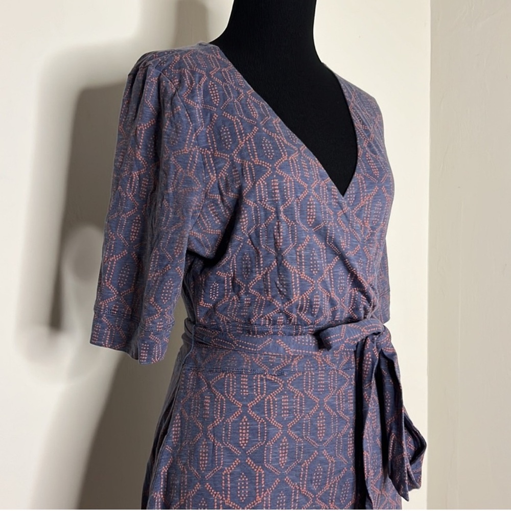 TOAD & CO Eco Cue Wrap Dress M - Picture 4 of 8
